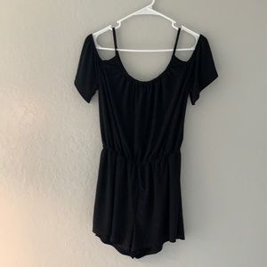Sweet, black short jumper!  Size small